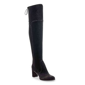 NWOB MARC FISHER LOCKET OVER THE KNEE Velvet BOOT